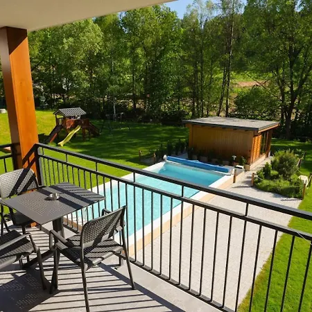 Mariza Szczawnica - Duzy Basen Zewnetrzny Podgrzewany Do 25c Apart Otel